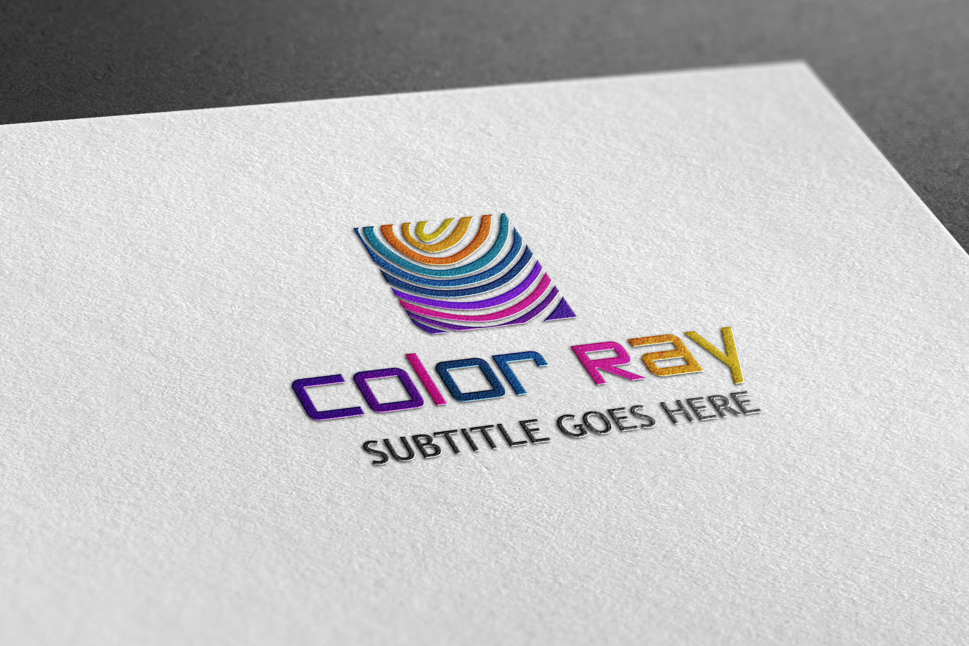 Color Ray Style Logo, a Branding & Logo Template by BdThemes