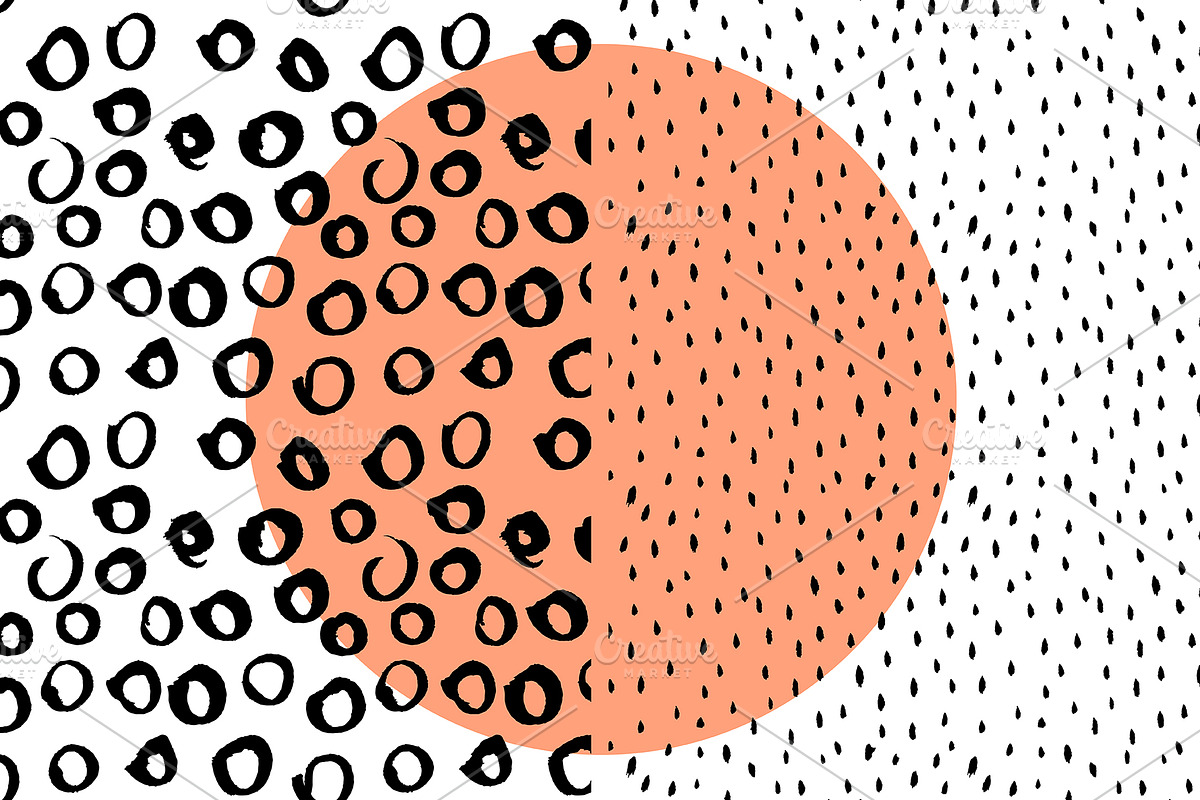 Dot Brush Patterns, a Pattern Graphic by Wildflower June (Photo 5 of 6)