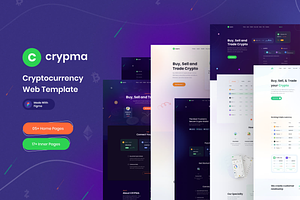 Crypma - Cryptocurrency Website