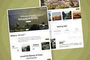 Meraki - Travel Agency Landing Page, a Landing Page Template by productype1 (Thumbnail 4 of 5)