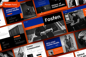 Fosfen – Business PowerPoint, a Presentation Template by Dens Creative Studio