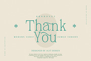 Brohoney Modern Serif Typeface, a Serif Font by alit design (Thumbnail 18 of 18)