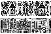 Vintage Gardening Folk Art, a Decorative Illustration by devastd (Thumbnail 8 of 28)