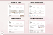 Notion PLR Template Freelancer Dash, a Templates & Theme by Julia On Purpose (Thumbnail 4 of 10)