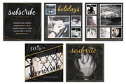 Beyond Black Social Media Pack, a Social Media Template by Typography Prime (Thumbnail 4 of 7)