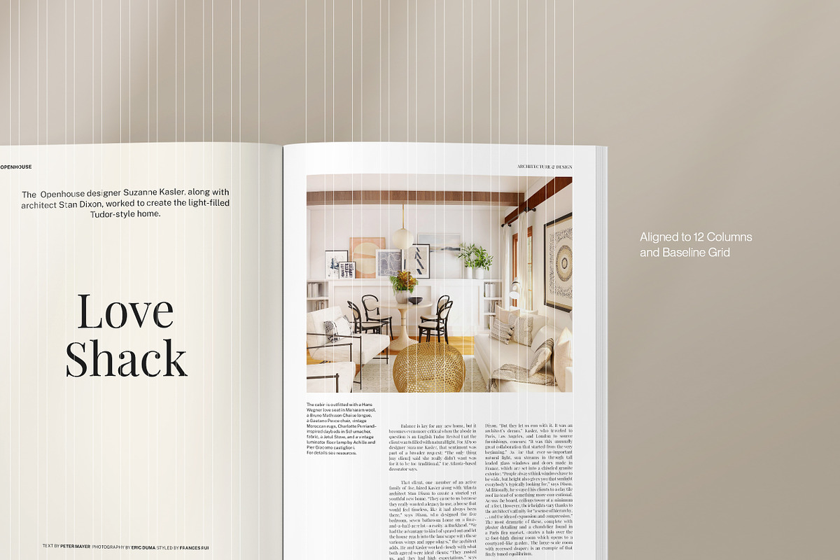 THE OPENHOUSE / Magazine Template, a Magazine Template by Studio Dara (Photo 7 of 24)