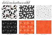 6 Huge Seamless Halloween Textures, a Texture Graphic by AdenaJ (Thumbnail 3 of 12)