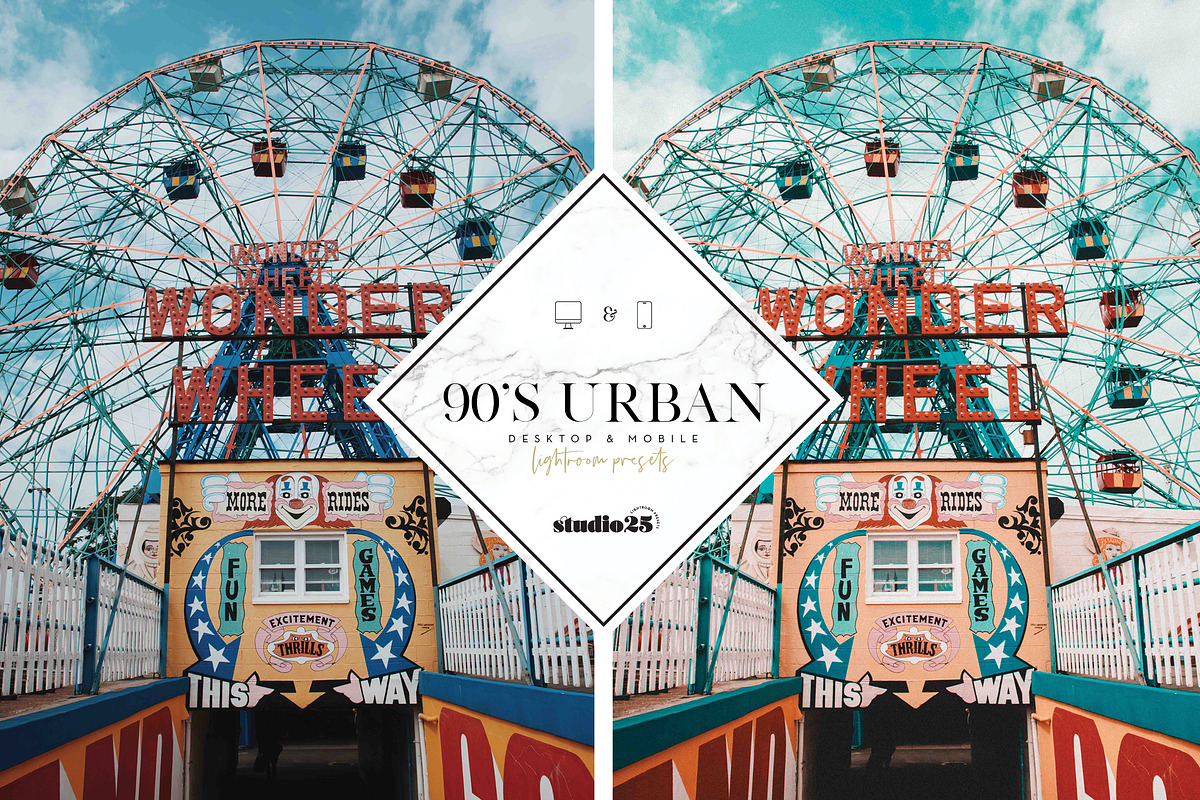 3 90s Urban Lightroom Presets preview 3