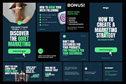 Social Media Strategy Workbook CANVA, a Templates & Theme by AndrewPixel (Thumbnail 9 of 9)