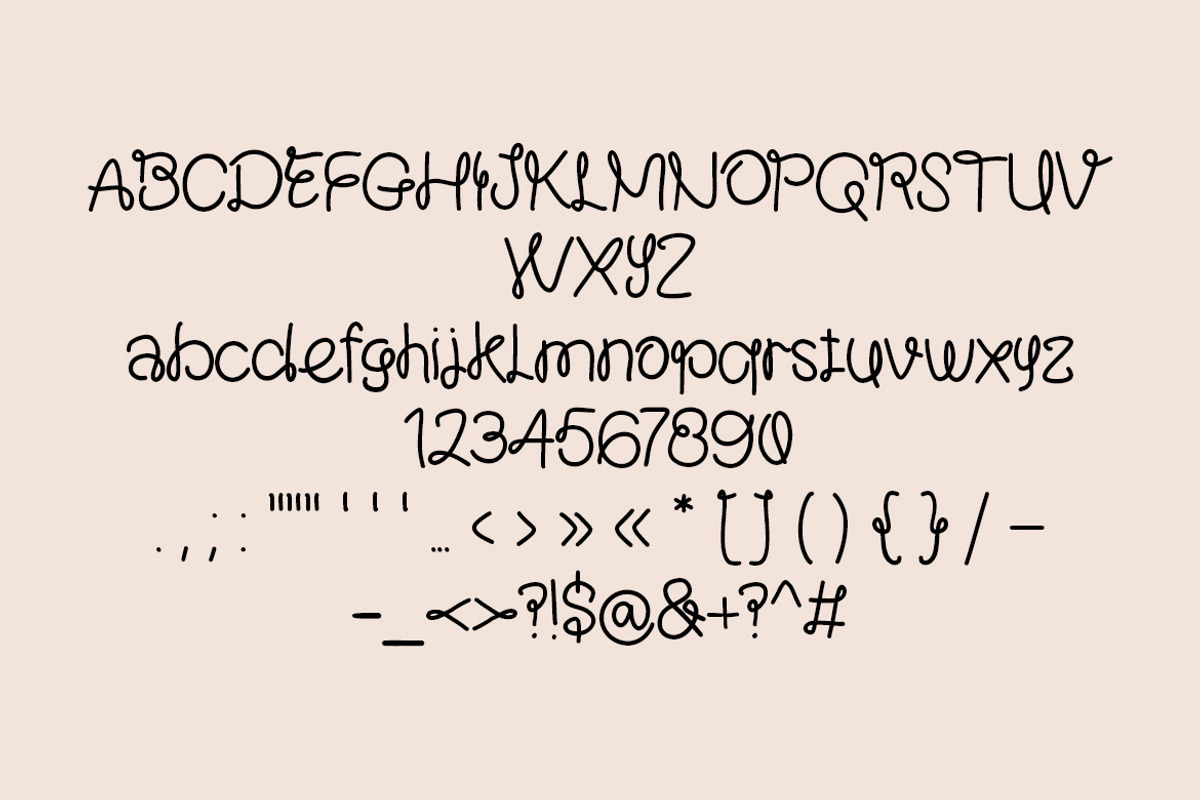 Make, a Handwritten Font by Ideal Eksis (Photo 6 of 7)