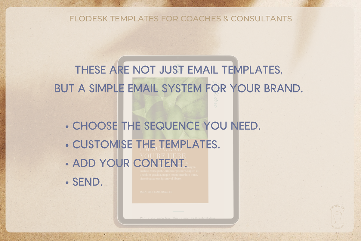Thoughtful Coach Flodesk Email Kit, an Email Template by the Studio Libran (Photo 11 of 11)