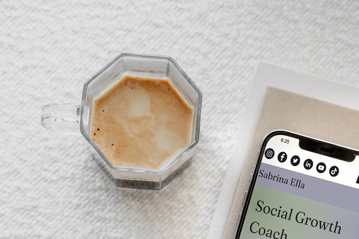 Sabrina Ella Wix Website Template, a Wix Template by Girl Boss From Home (Photo 5 of 6)