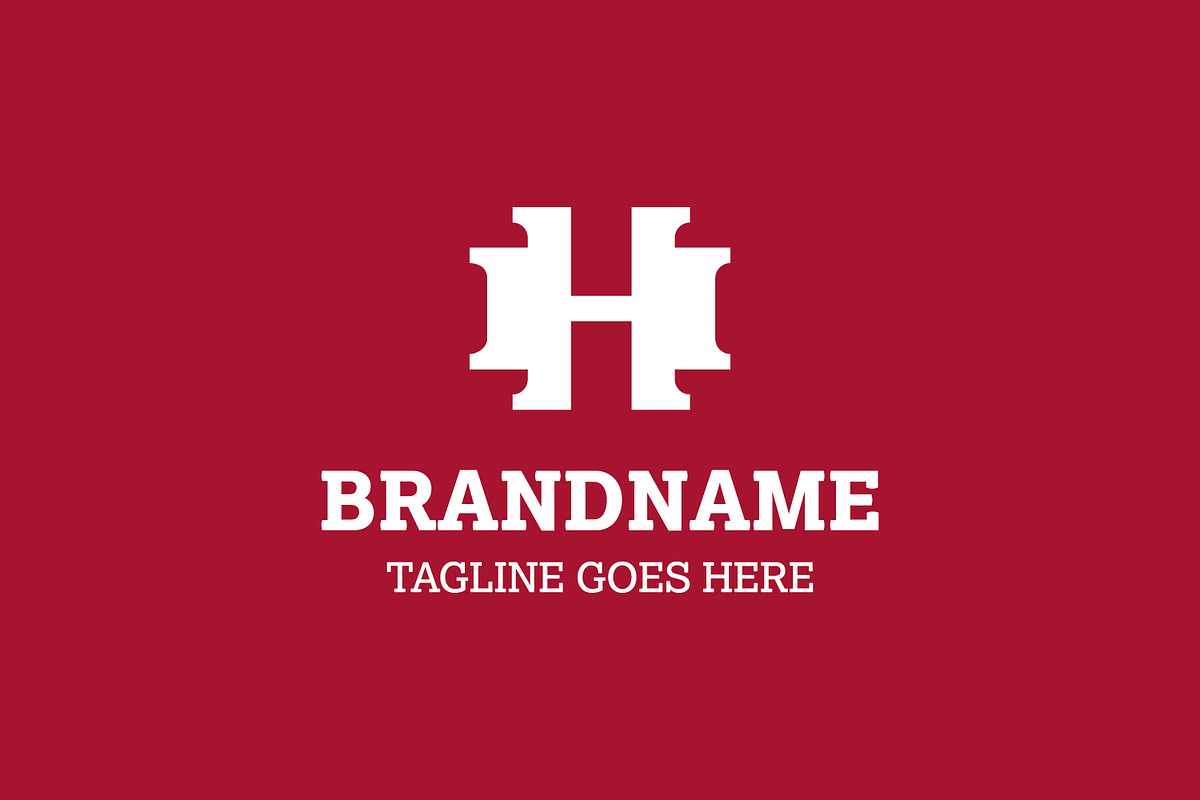 Letter H or HH Unique Logo, a Branding & Logo Template by Pray Art Design Studio (Photo 2 of 2)