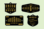 Hard Grind Industrial Font Set, a Sans Serif Font by Price Foundry (Thumbnail 10 of 15)