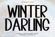 Winter Darling, a Sans Serif Font by InermediaSTUDIO (Thumbnail 5 of 8)