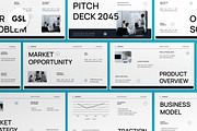 Investor Pitch Deck Google Slide, a Presentation Template by graphicook (Thumbnail 1 of 4)