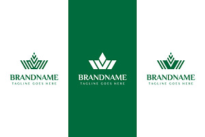 Letters V Crown Logo, a Branding & Logo Template by Pray Art Design Studio
