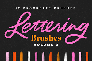 Lettering Brushes Vol. 2