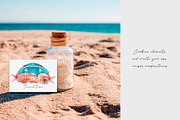 Sea journey. Summer watercolor set, an Object Illustration by VerAna (Thumbnail 17 of 19)