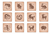 Chinese Zodiac Signs, an Animal Illustration by Baksiabat (Thumbnail 2 of 5)