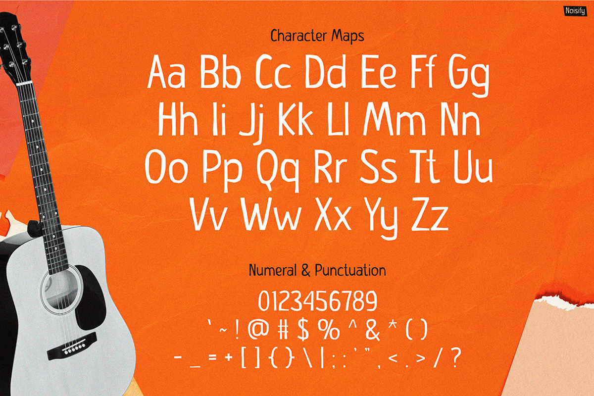 Noisify, a Font by Pinisi ART (Photo 2 of 10)