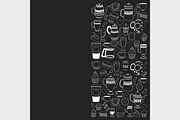 7 vector templates (jpg+eps) Coffee, a Pattern Graphic by Art Loft (Thumbnail 3 of 8)