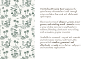 Swamp Toile de Jouy Pattern, a Pattern Graphic by Hughes Studio (Thumbnail 3 of 8)