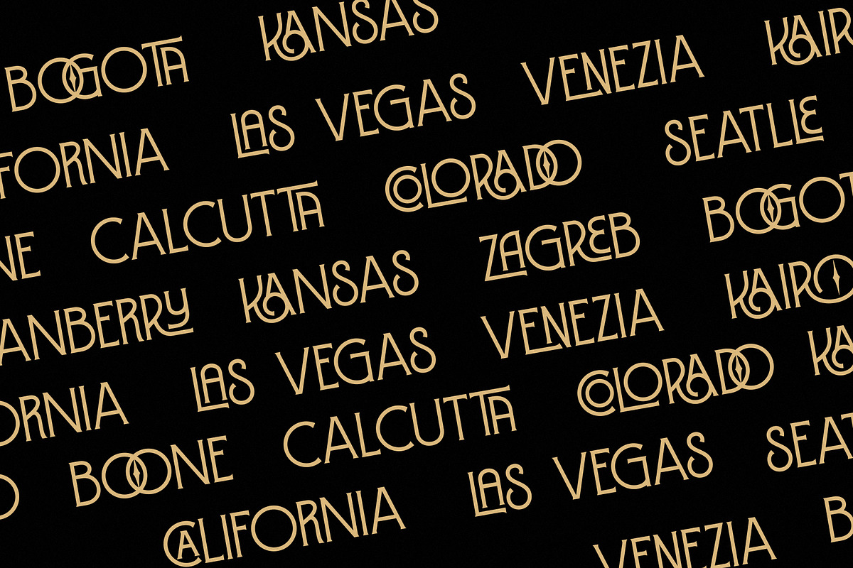 Glamovera, a Sans Serif Font by uncurve (Photo 11 of 11)