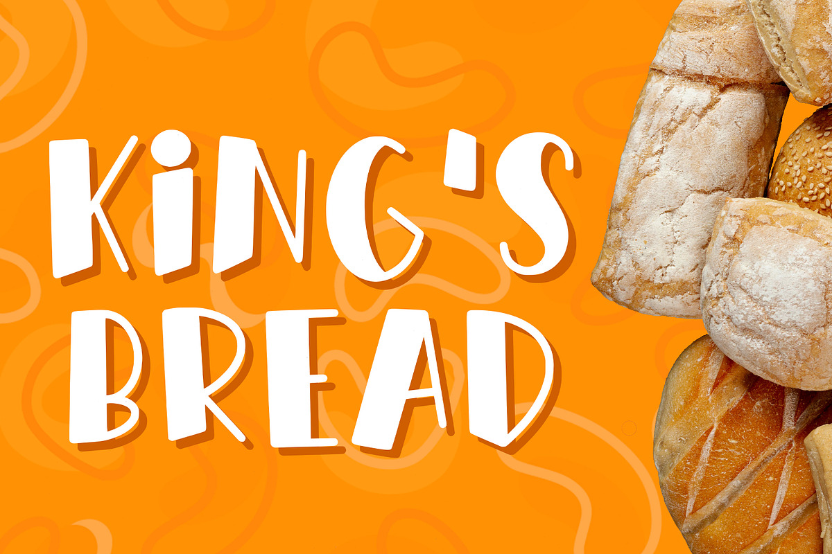 Orange Milk - Simple & Playful Font, a Sans Serif Font by Almarkhatype (Photo 3 of 10)