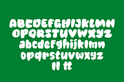 Pados Niku - Display Font, a Handwritten Font by GFRcreative (Thumbnail 2 of 4)