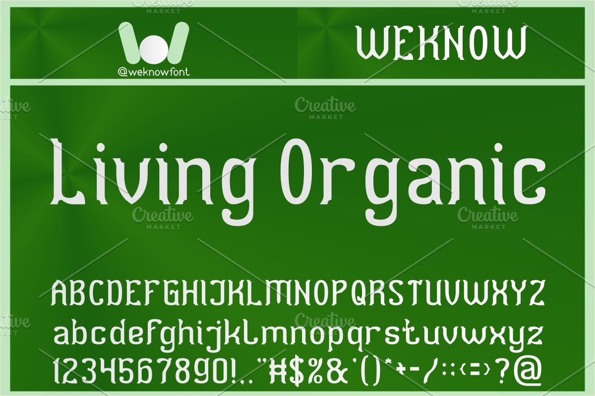 Optical Illusion font, a Font by weknow (Photo 3 of 8)