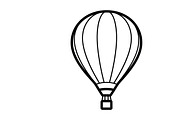 hot air balloon silhouettes, an Illustration by Amazin_art (Thumbnail 27 of 31)