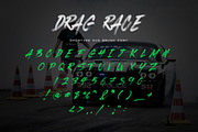 Drag Race - SVG Marker Font, a Font by Surplus Type Co (Thumbnail 5 of 5)