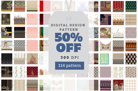 Digital and textile patterns designs