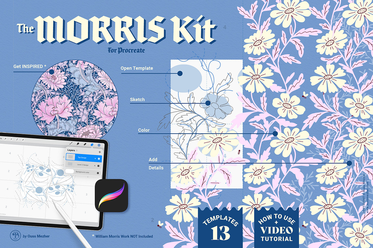 The Morris Kit, a Layer Style Add-On by Ouss Mezher (Photo 1 of 8)