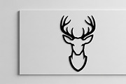 deer head wall mount silhouette, an Illustration by Amazin_art (Thumbnail 36 of 51)