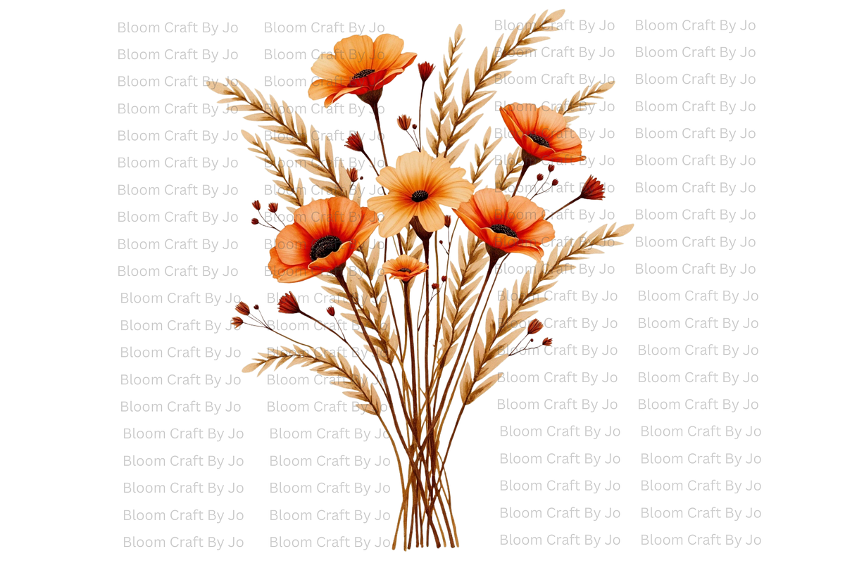 Mixed Bundle - Terracotta Flowers, a Decorative Illustration by Bloom Craft Creations (Photo 15 of 20)