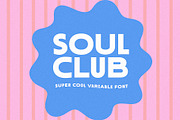 Soul Club | Trendy Sans Font, a Sans Serif Font by KA Designs (Thumbnail 1 of 14)