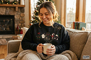 Cute Retro Christmas Characters, an Object Graphic by SharpMarketplace (Thumbnail 2 of 4)