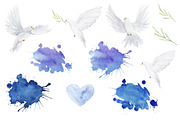 Watercolor Catholic Wooden Cross, a Decorative Illustration by Daryartsy (Thumbnail 3 of 5)
