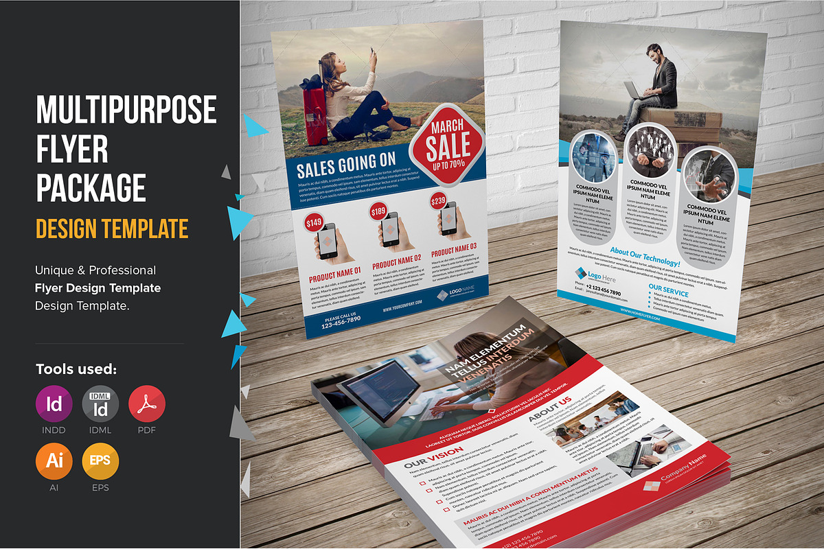 Product Promotion Flyer Template, a Flyer Template by JanySultana (Photo 1 of 6)
