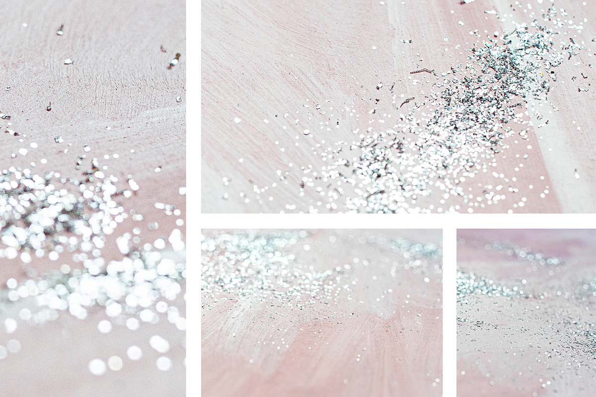 Silver glitter. Watercolor textures, a Texture Graphic by Vera●Suleimanova (Photo 10 of 14)