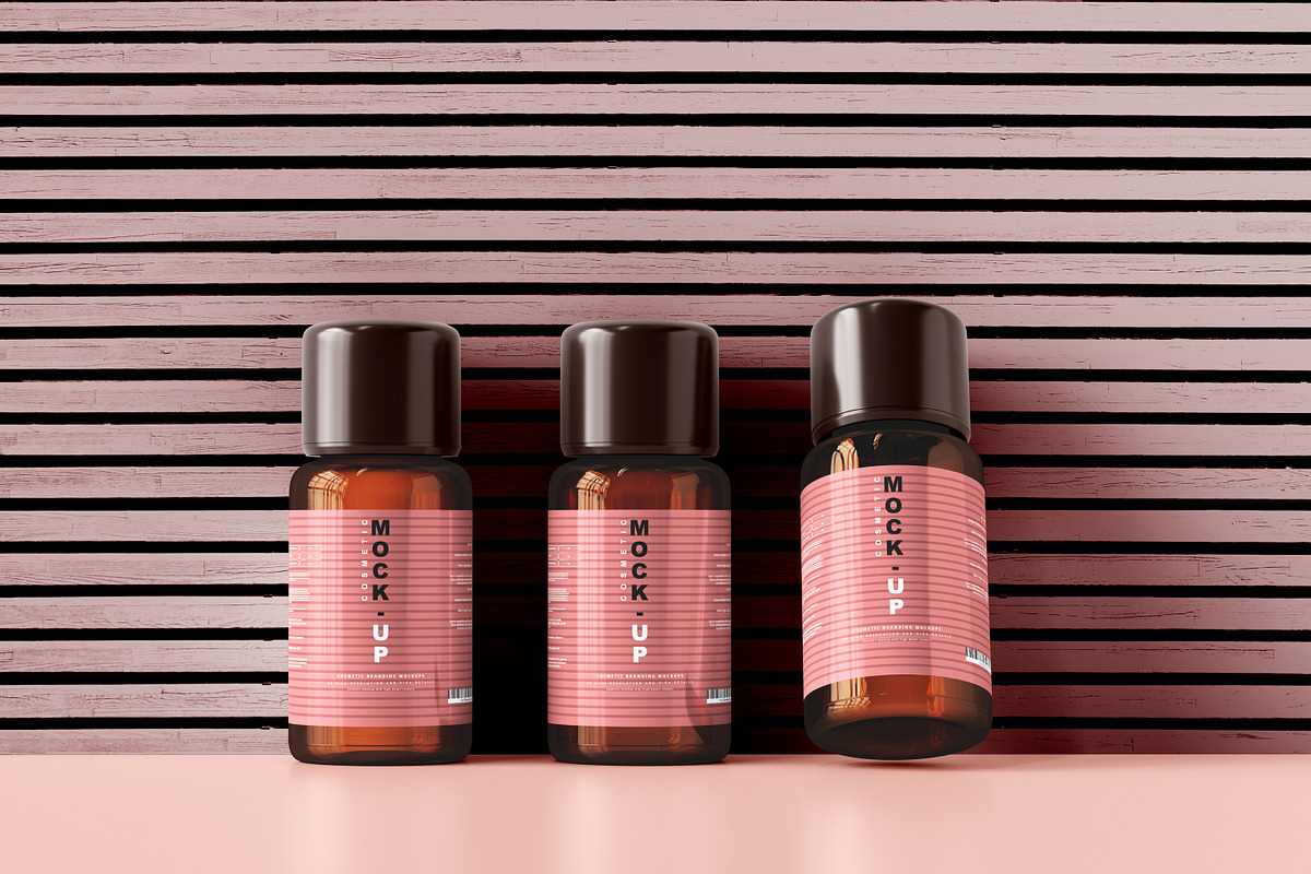 250+ Cosmetic Branding Mockup Bundle, a Cups & Container Mockup by pmvch (Photo 168 of 273)