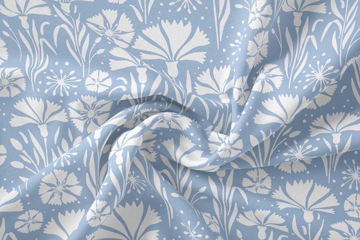 10 Wild meadow vector patterns, a Pattern Graphic by RenattaZare (Photo 15 of 16)