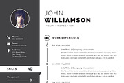 Resume/Cv Template, a Stationery Template by Mr-Template (Thumbnail 3 of 5)