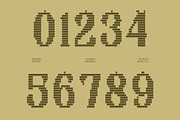 Badoney Knitted, a Serif Font by Craft Supply Co. (Thumbnail 5 of 8)