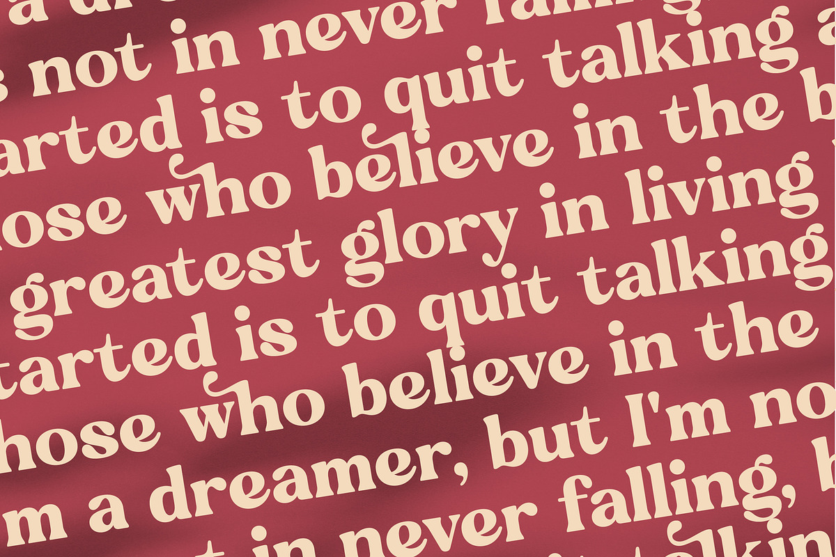 Regina Bonita Modern Retro Serif, a Serif Font by timelesstype.co (Photo 17 of 20)