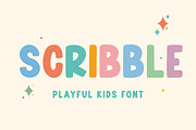 Scribble, a Sans Serif Font by Mozatype (Thumbnail 1 of 11)
