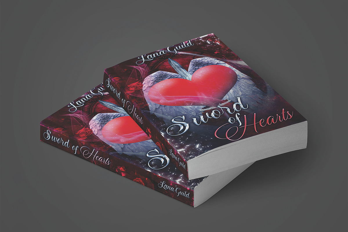 Sword of Hearts Romance Premade Book, a Stationery Template by Gingerly Brazen Designs (Photo 2 of 2)