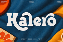 Kalero - Groovy Bold Retro Serif
